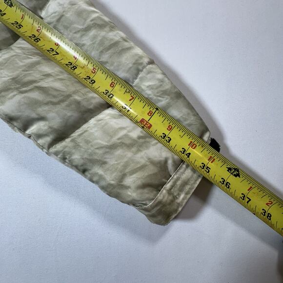 Supreme x The North Face 700 Down Nuptse Jacket Men’s M Cream Black Puffer - Picture 12 of 16